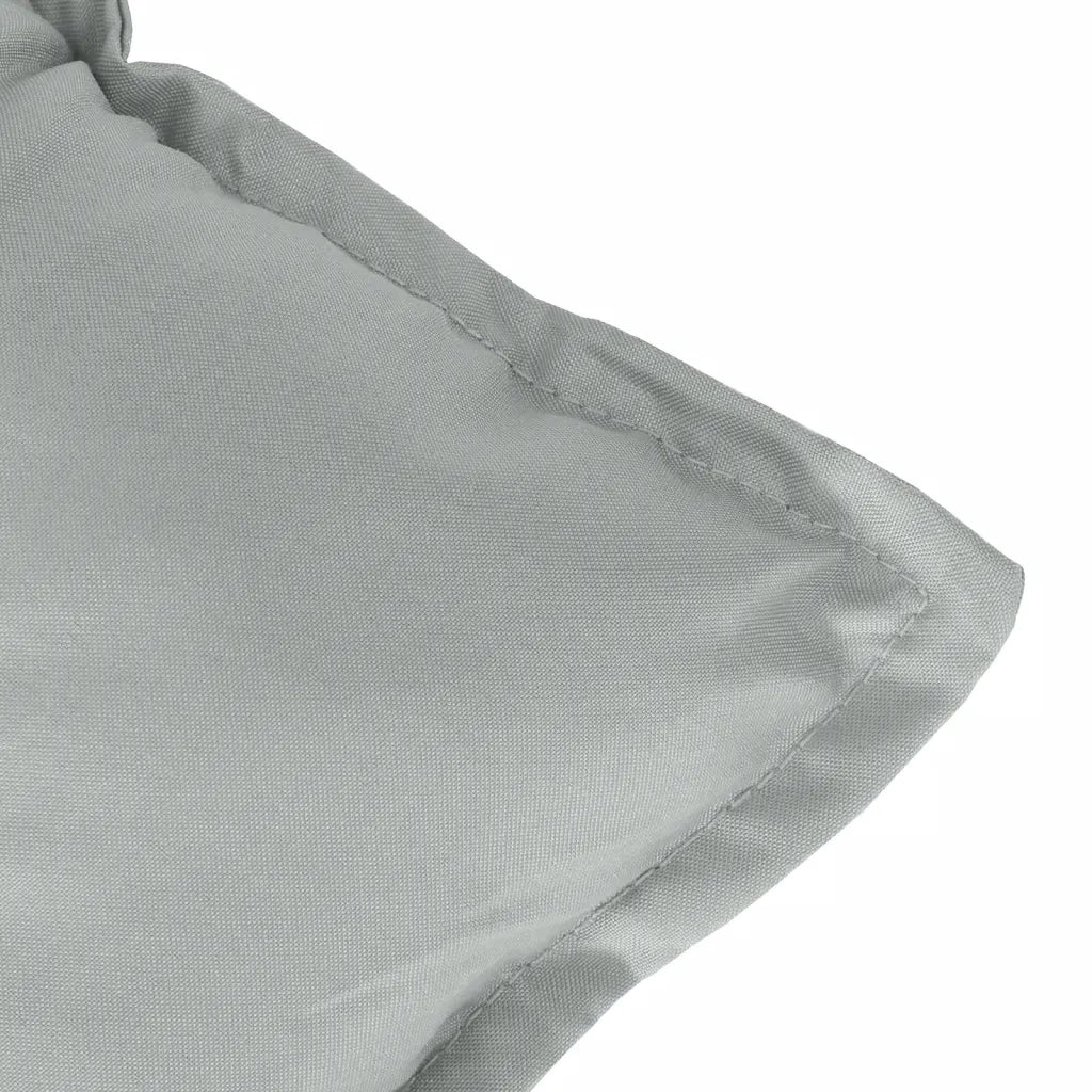 Cuscini Sedia Schiena Alta 6 Grigio Mélange 120x50x7 Tessuto 4002348