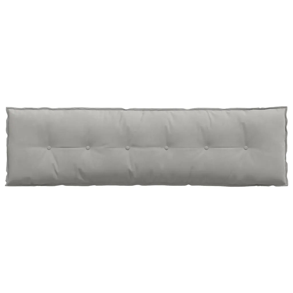 Cuscino per Schiena Grigio chiaro 180 x 50 cm