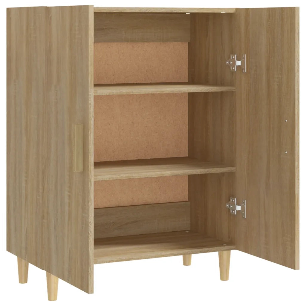 Credenza Rovere Sonoma 70x34x90 cm in Legno Multistrato 812099