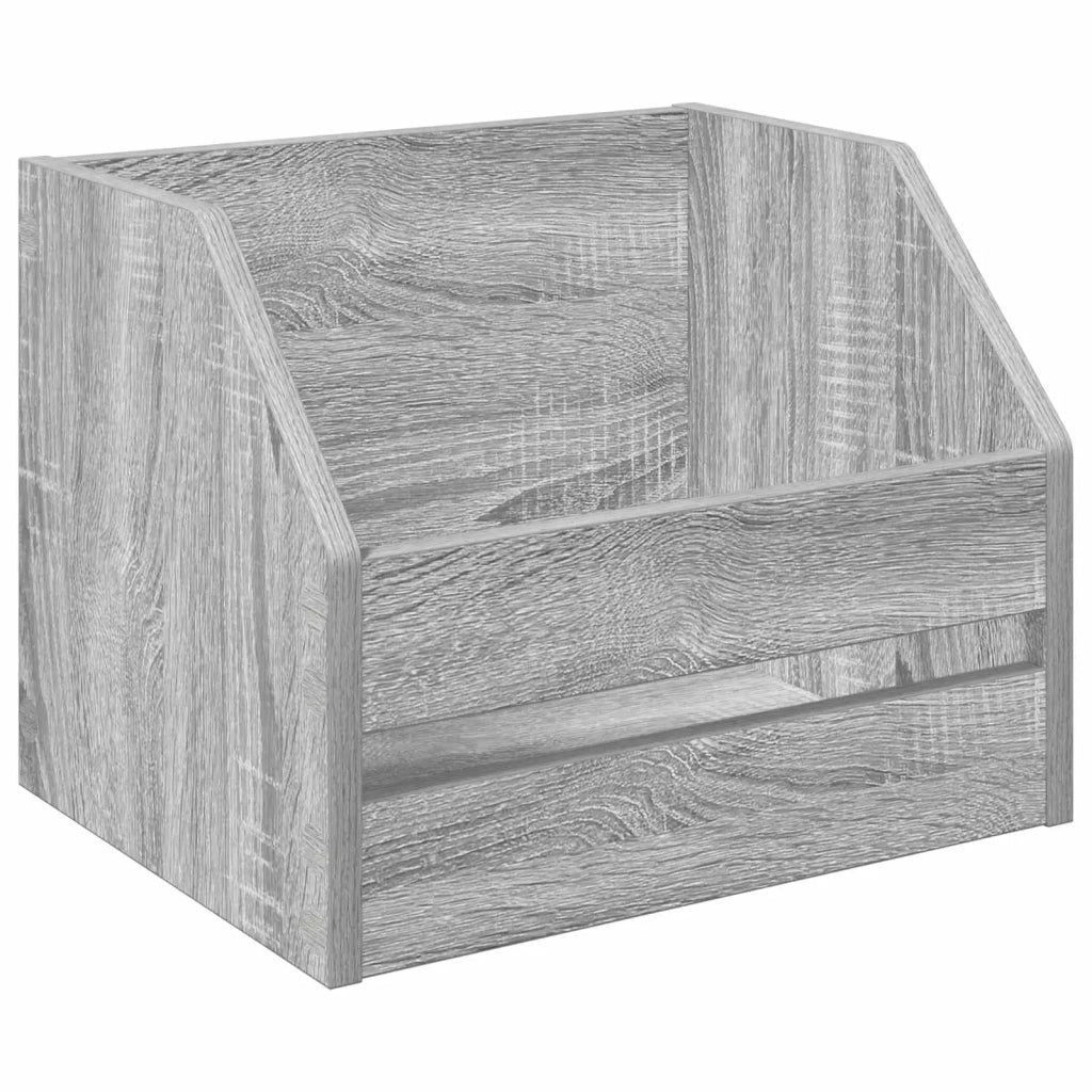 Scatola per album in vinile Sonoma grigio 38 x 30 x 29 cm 8012820