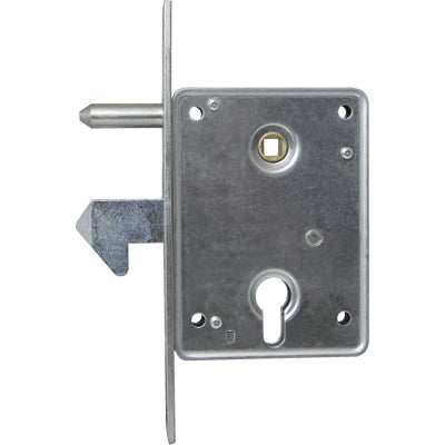 SERRATURA CANCELLO INFILARE 77QL ISEO  B.Q ZINC F.MM 25 C.SAGOM M1+Q8 E.MM 50