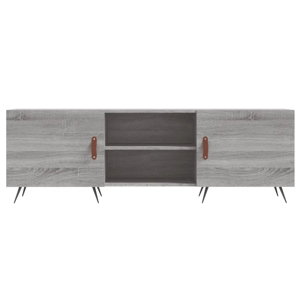 Mobile Porta TV Grigio Sonoma 150x30x50 cm in Legno Multistrato 829074