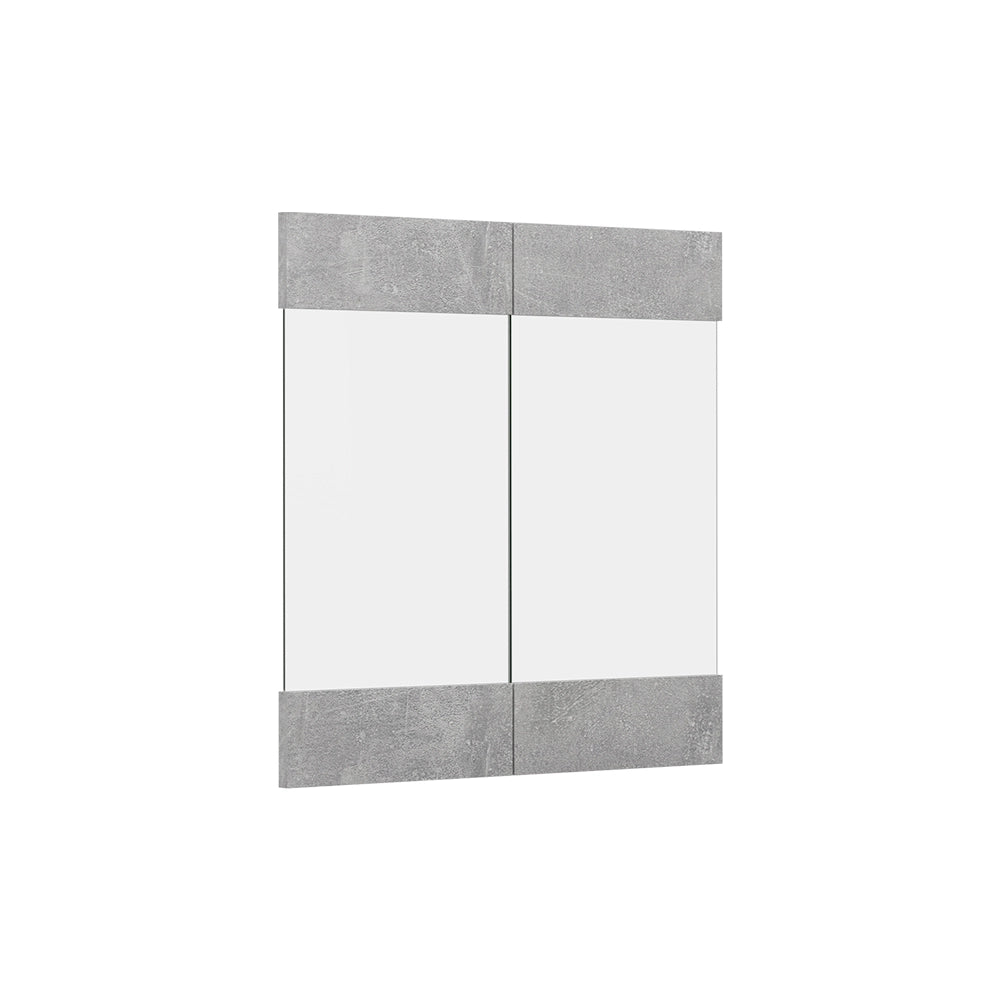 Vicco Frontale cucina Calcestruzzo 59.2 x 59 cm frontale del mobile per pensile con vetro