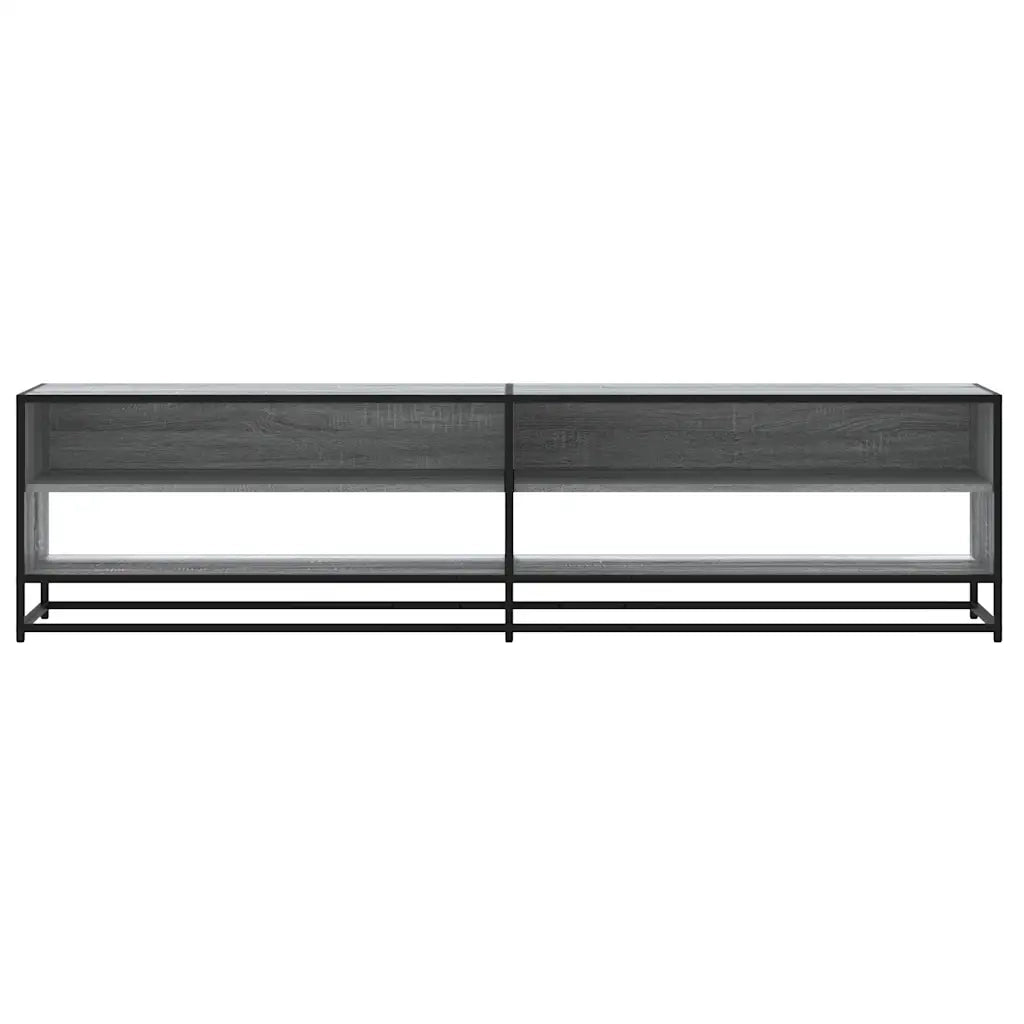 Mobile TV | Armadietto TV | Mobile Porta TV Grigio Sonoma 180,5x40x46 cm in Truciolato