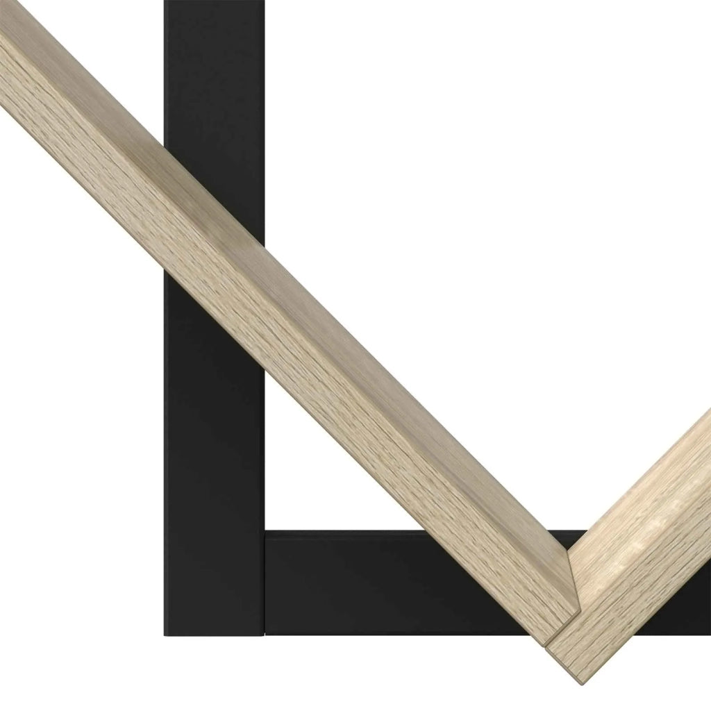 Mensola a muro flottante 2 pz Rovere Sonoma 43 x 15 x 47 cm 8012337