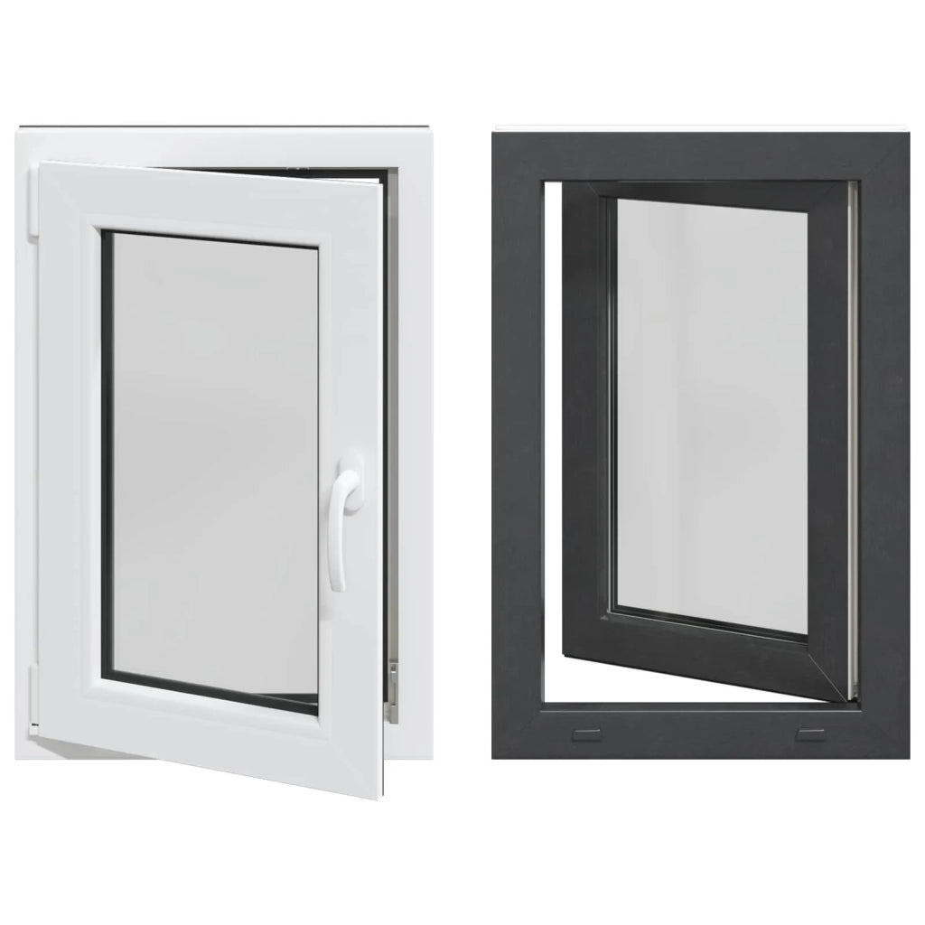 Finestra per Soffitta RISOR 60 x 100 cm PVC e Vetro Antracite CFW3953001