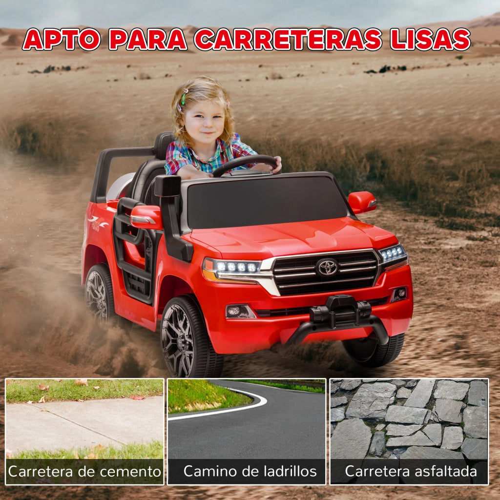 Auto Elettrica Bambini 3+ Anni ¨C zephmum ¨C Rosso