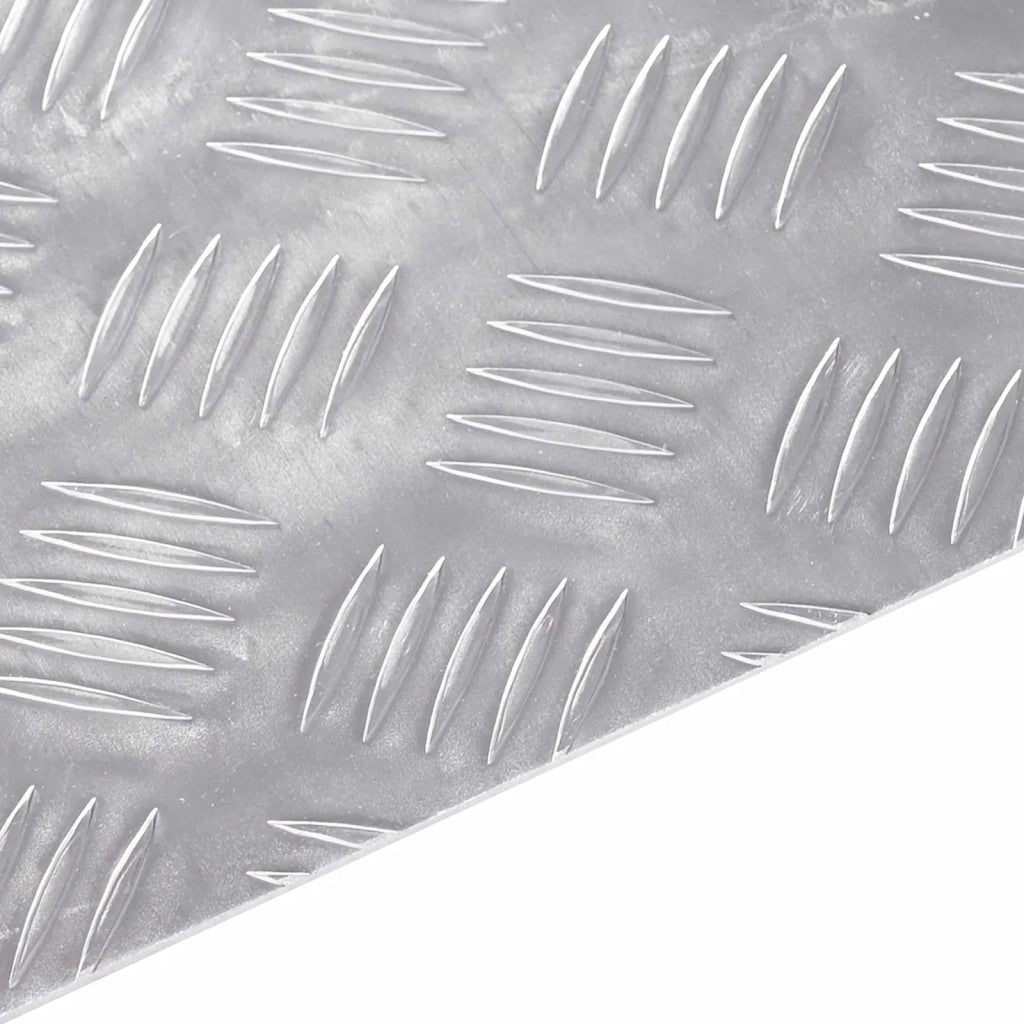 Gradini per Scale 4 pcs Argento 50 x 25 cm Alluminio 4104272