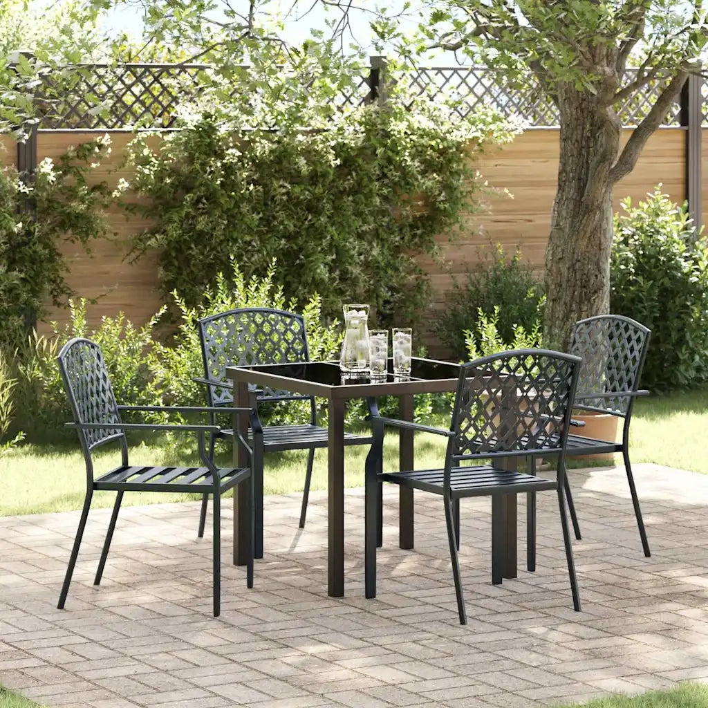 Set da Pranzo per Giardino 5 pcs Antracite 3379304