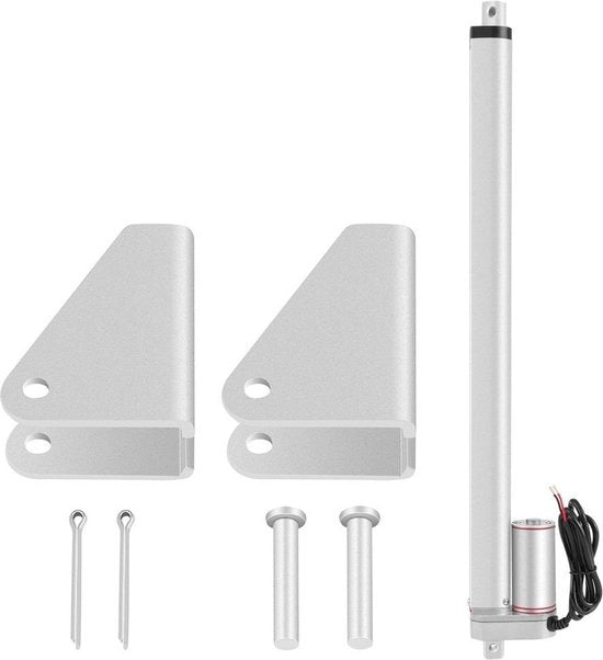 Attuatore lineare 12V 750N Massimo sollevamento 500 mm con motore elettrico - Utilizzo automatico medico DIY