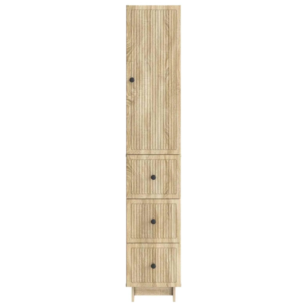 Set di armadi 2 pcs 33 x 34,5 x 90 cm Legno ingegnerizzato