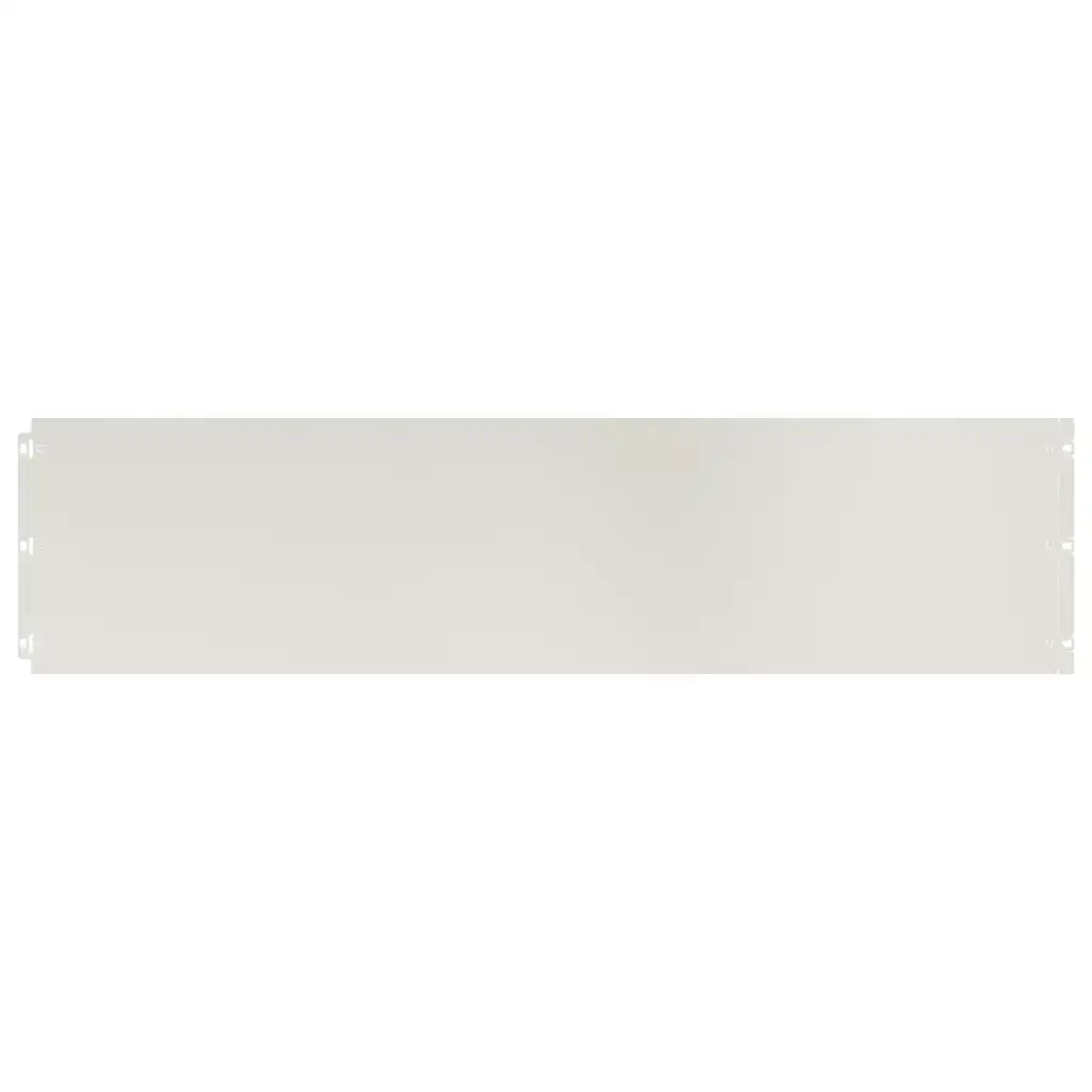 Bordure per Prato 10 pz 25x103 cm Flessibili in Acciaio Corten 821896
