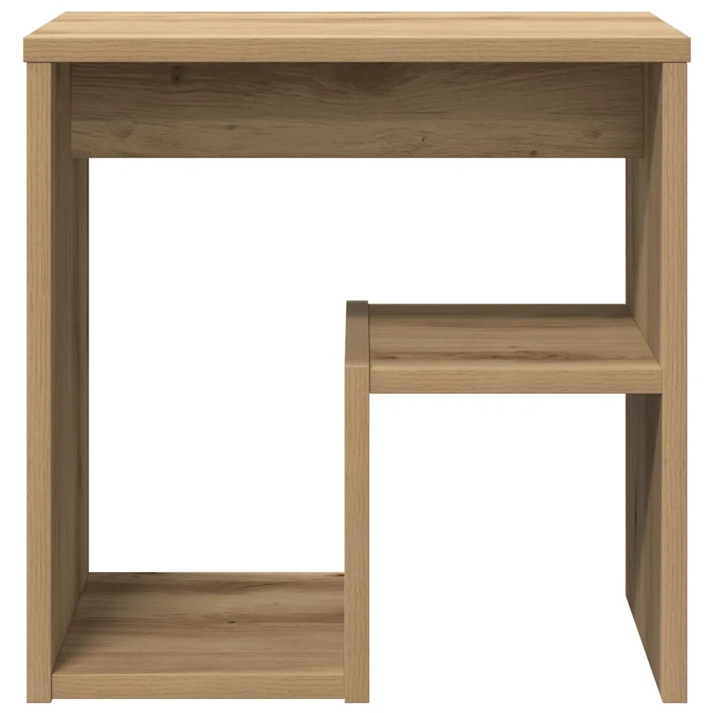 Comodino Rovere Artigianale 40x30x40 cm in Legno Multistrato