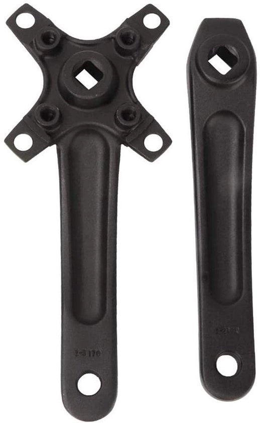 Crank per Mountain Bike 170 mm - Lega di Alluminio Leggera - Leggero - Sostenibile - Accessori per Bicicletta - Facile da Installare - Crank per Bicicletta