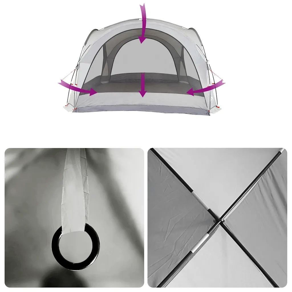 Tenda per Feste Bianca Impermeabile 94368