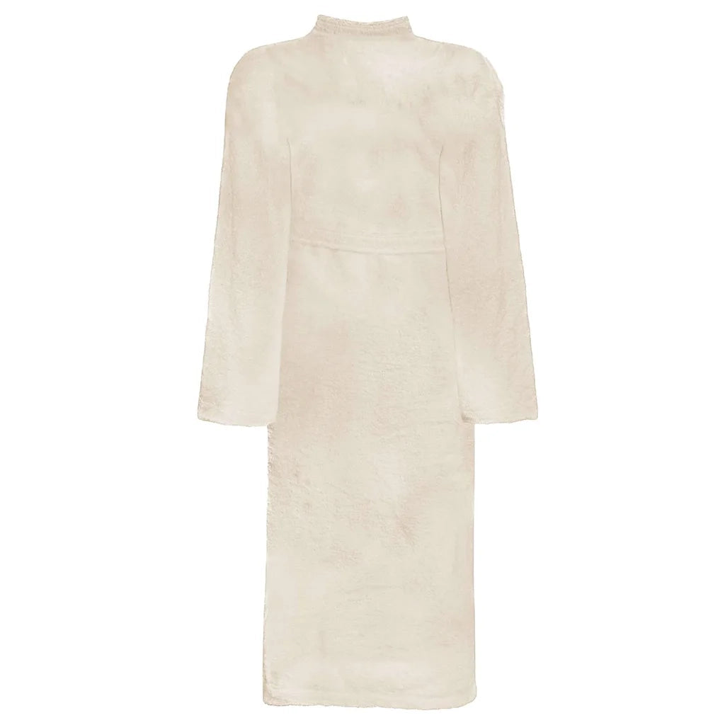 vidaXL Accappatoio KINN Crema s Cotone