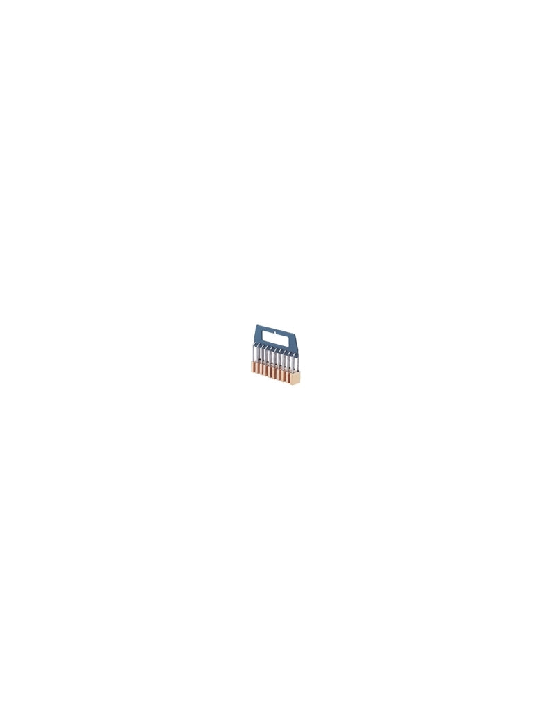 Rastrelliera portalucchetti procedurale per 10 lucchetti, PVC, manutenzione industriale, Lockout Tagout LOTO - THIRARD