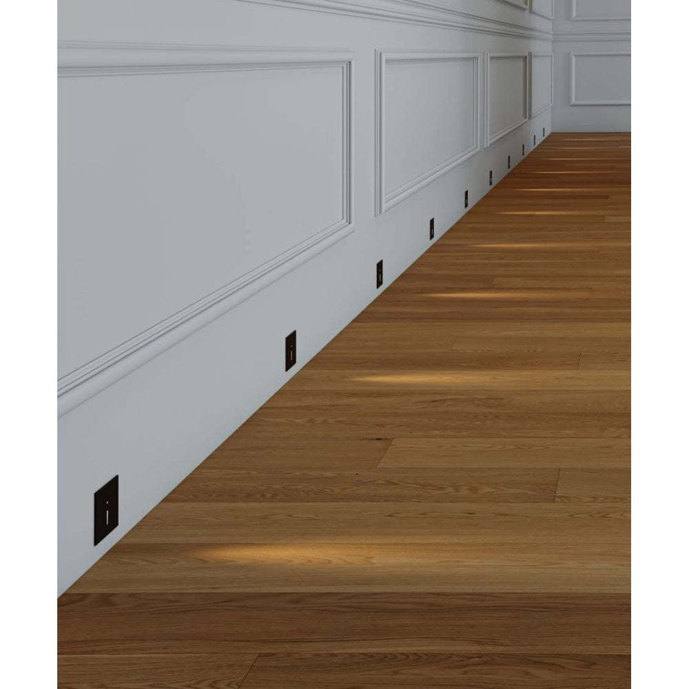 Beneito & Faure - Luce da incasso segnapasso LED Lao 1,5W - Sensore presenza e crepuscolare 2700K/3200K/4000K - Bianco e Nero
