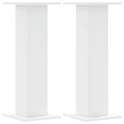 Supporti per piante | Sostegno per piante 2 pz Bianchi 30x30x80 cm Legno Multistrato