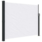 Tenda da Sole | Tenda parasole Laterale Retrattile Bianco 160x500 cm