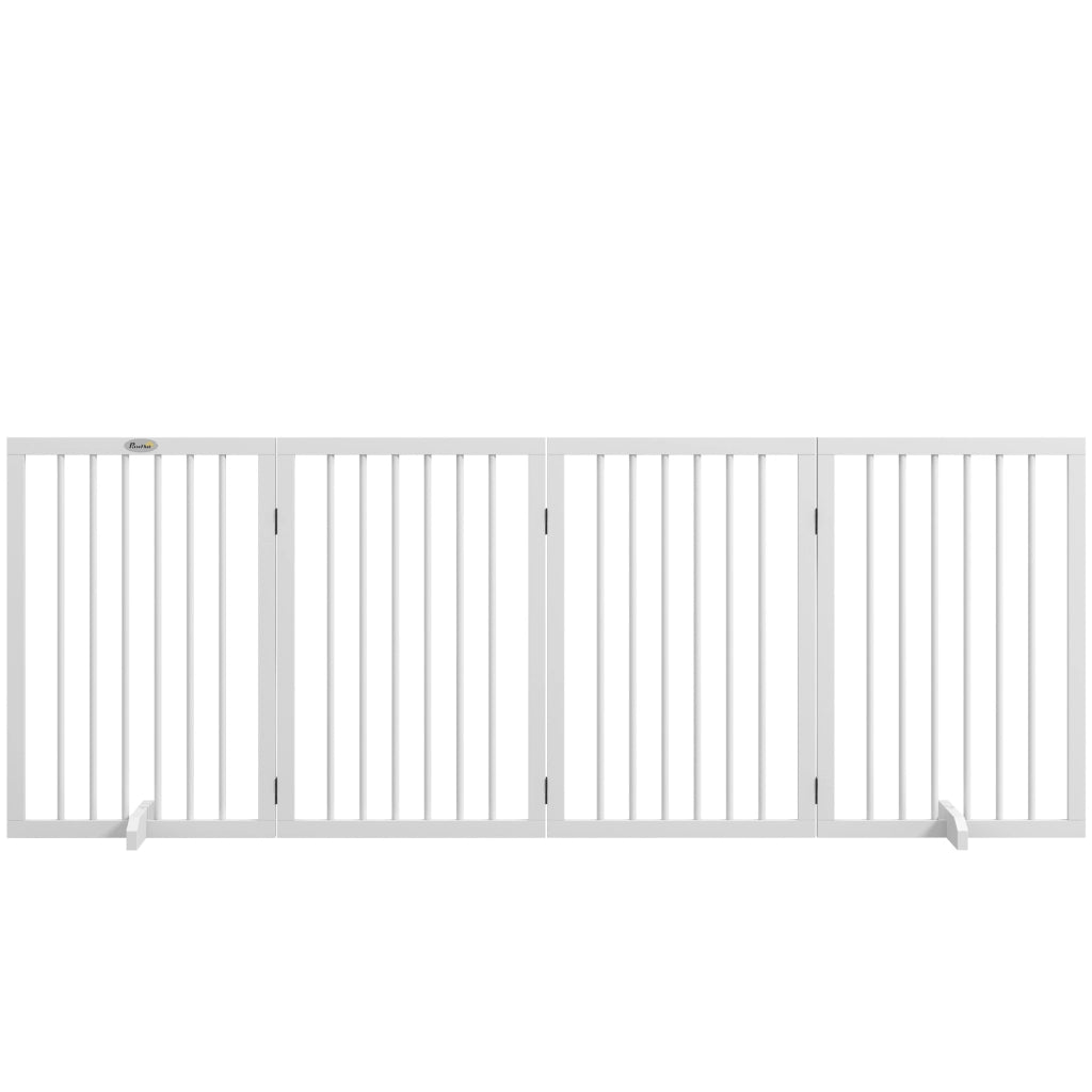 Recinto pieghevole per animali ¨C zephmum ¨C legno massello 206x35.5x76 cm