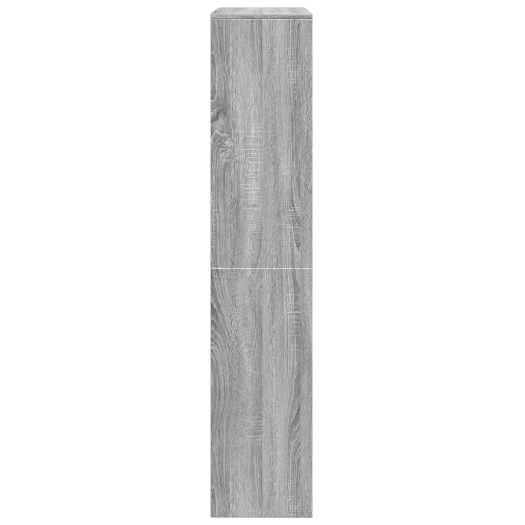 Libreria 4 Ripiani Grigio Sonoma 143,5x29x143,5 cm Truciolato 857999
