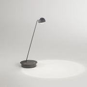 Lampada Da Tavolo Moderna Lyra Metallo Antracite Led 7W Dimmerabile Ip20