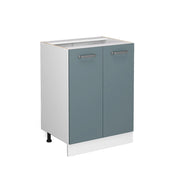 Vicco Mobiletto base cucina Grigio-blu 60 cm senza piano di lavoro