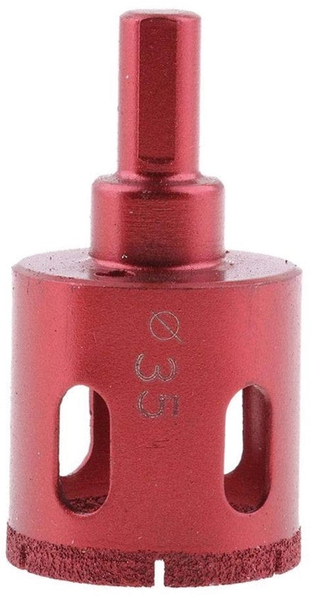 Boratrice per ceramica e vetro - Ideale per porcellana e marmo - Utilizzo professionale - Diamantato 6mm - Adatto per ceramica e vetro