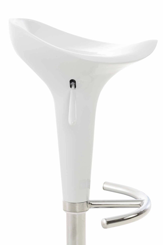 Set 2 sgabelli Saddle bianco