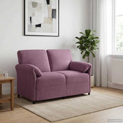 Divano a 2 Posti Viola 138 x 83 x 95 cm Velluto 42033952