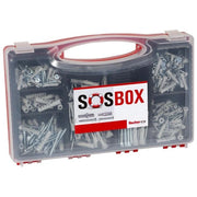 Fischer 533629 ancoraggio a vite e tassello 180 pz Kit di viti e tasselli a muro
