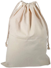 Borsa multifunzionale ad aspirazione - impermeabile - 30 x 40 cm - tessuto di cotone naturale - sacchetto di stoccaggio