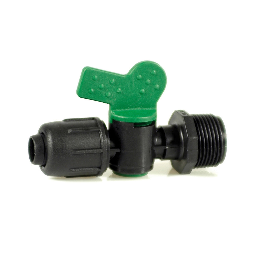 VALVOLA FILETTO MASCHIO / GIUNTO PN4- D. 16 x 3/4- IRRIT- pezzi 50