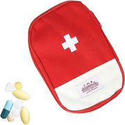 Set di pronto soccorso portatile borsa di pronto soccorso borsa di farmaci zaino per lavoro scuola campeggio all'aperto escursioni (rosso)