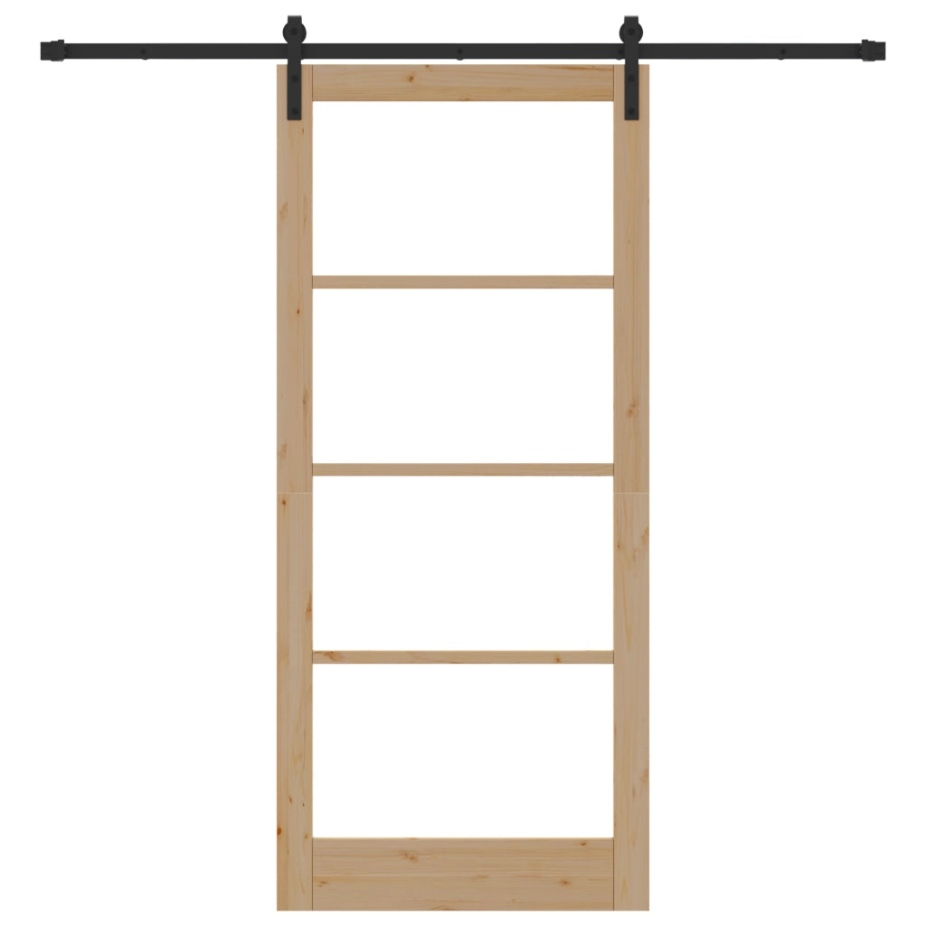 Porta Scorrevole con Set di Ferramenta 'ORKDAL'93x211 cm