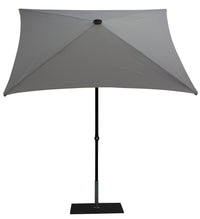 Ombrellone da Giardino 2x2 m Palo Ø38 mm in Alluminio Tessuto Olefin Trend Grigio