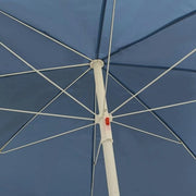 Parasole da Spiaggia Blu - 300 cm - Protezione UV - Resistente al Vento e Duraturo - Per Spiaggia, Giardino e Terrazza