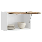 vidaXL Pensile da Cucina Lucca Rovere Fumo in Legno Multistrato