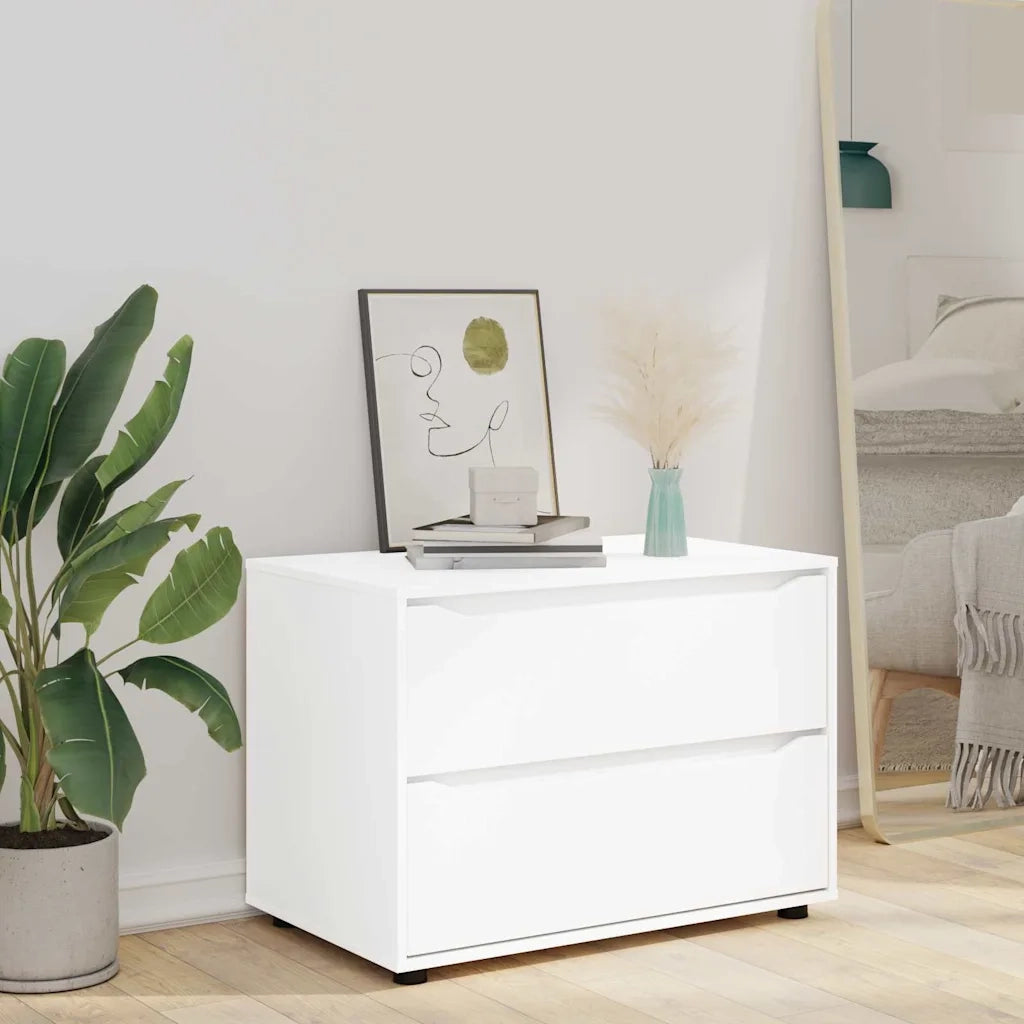 Armadio Bianco 80 x 48 x 57 cm Legno multistrato