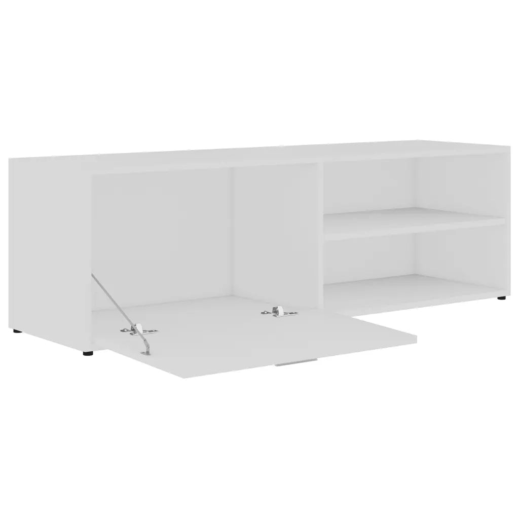 Mobile Porta TV Bianco 120x34x37 cm in Legno Multistrato cod mxl 62466