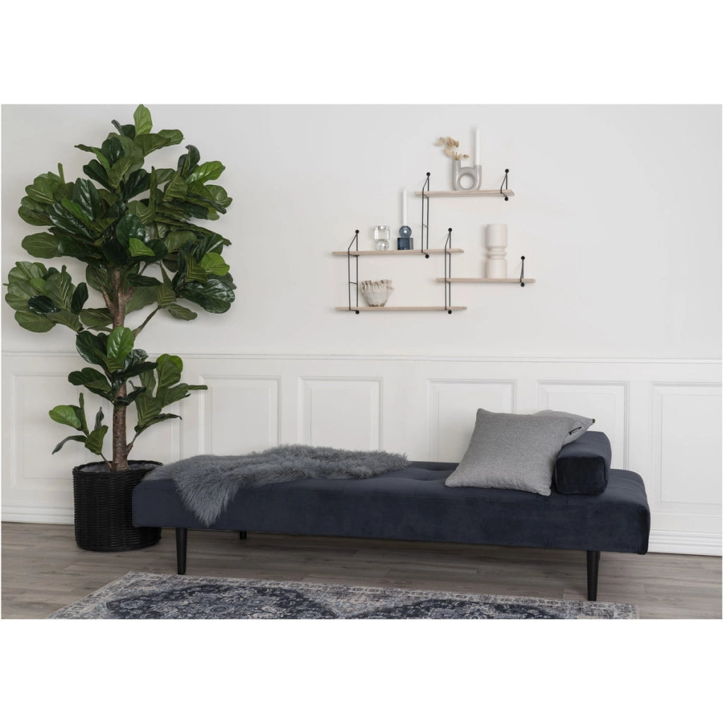 Pianta Artificiale Ficus Lyrata, Verde, Polietilene, 81x93x190 cm