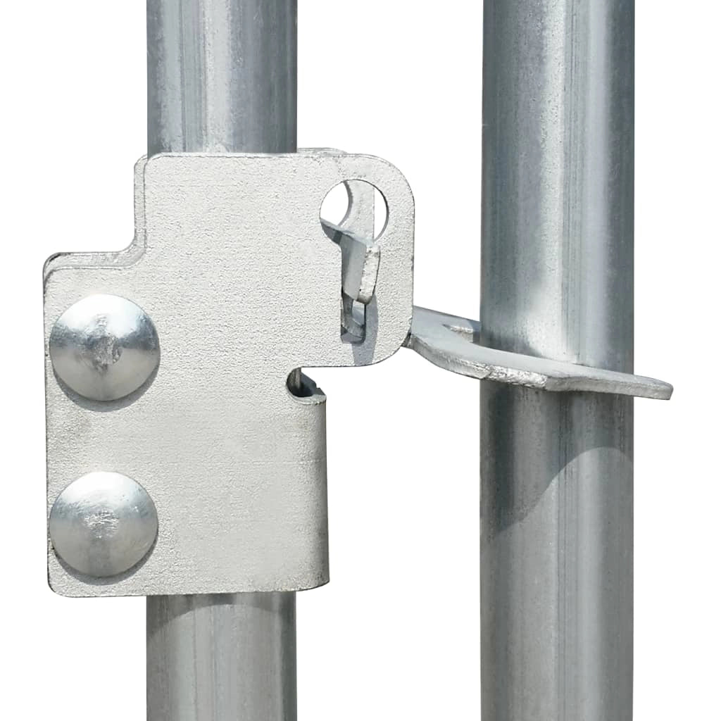 Pollaio 6 x 2 x 2 m con tetto impermeabile acciaio zincato 02_0001719