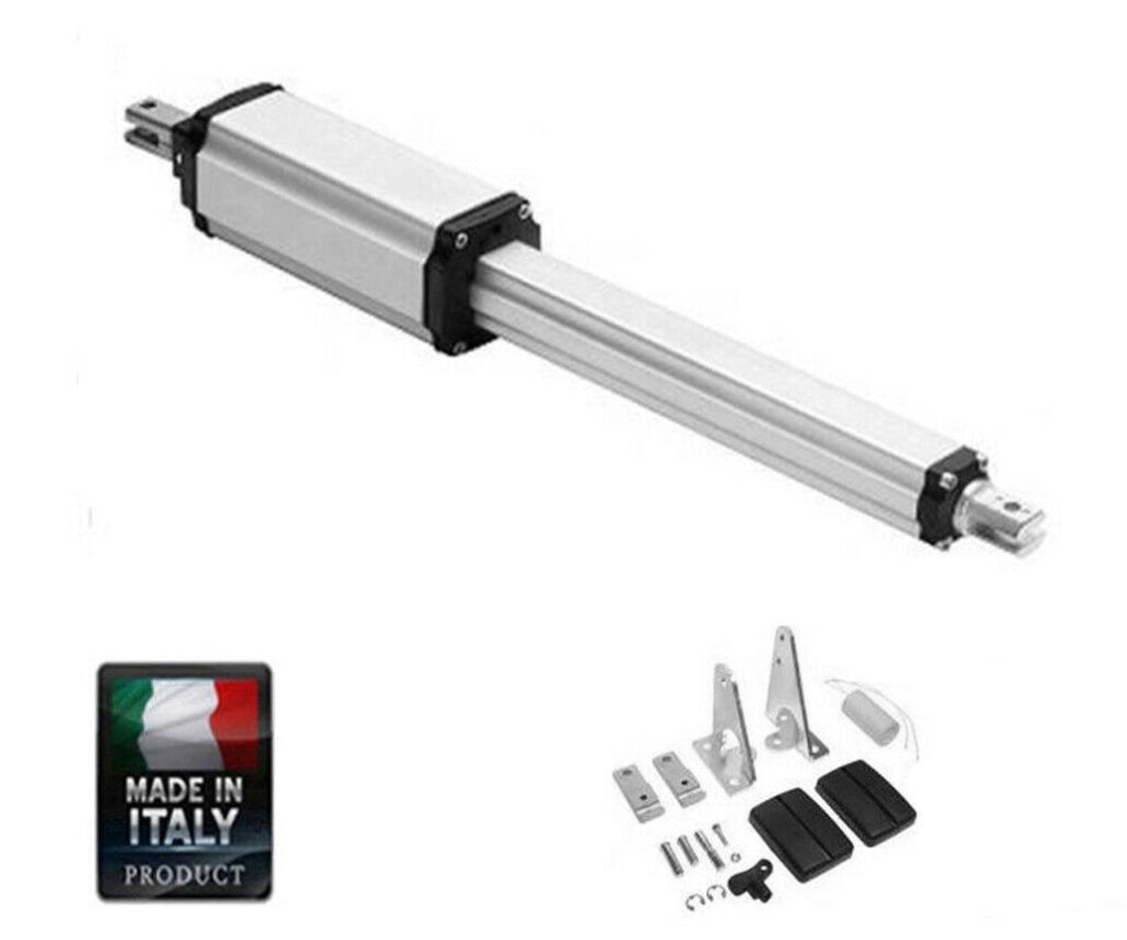 PISTONE 230V PM 300 REVERSIBILE ELETTROMECCANICO ATTUATORE CANCELLO BATTENTE DFM