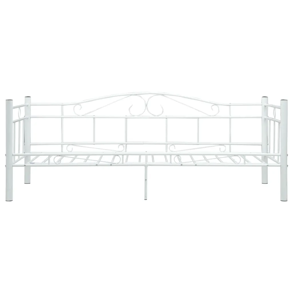Telaio Divano letto | Sof¨¤ letto | Letto singolo Bianco in Metallo 90x200 cm