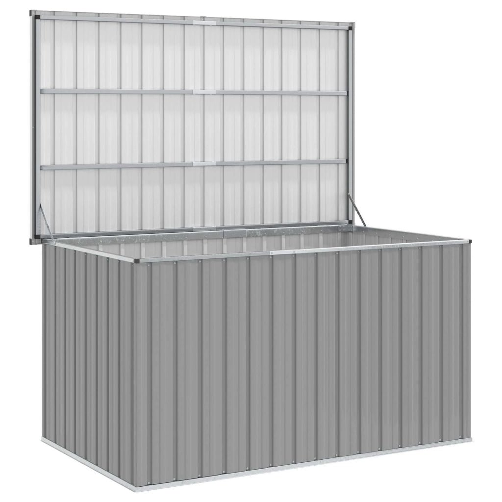 Baule da Giardino Grigio 171x99x93 cm 46270