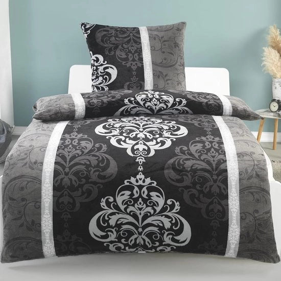 Set di coperte in piuma di cashmere toccabile per letto invernale Nicky Teddy Fleece | 135 x 200 coperta da letto + 80 x 80 cuscino.