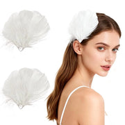 Accessori per capelli in panno di fiori artificiali - 2 pezzi - Spille per capelli con pietre - Accessori per costume - Fatti a mano con fiori artificiali - Spille per capelli 

 Specifiche tecniche: 
 - Materiale: fiori artificiali 
 - Quantità: 2 pezzi