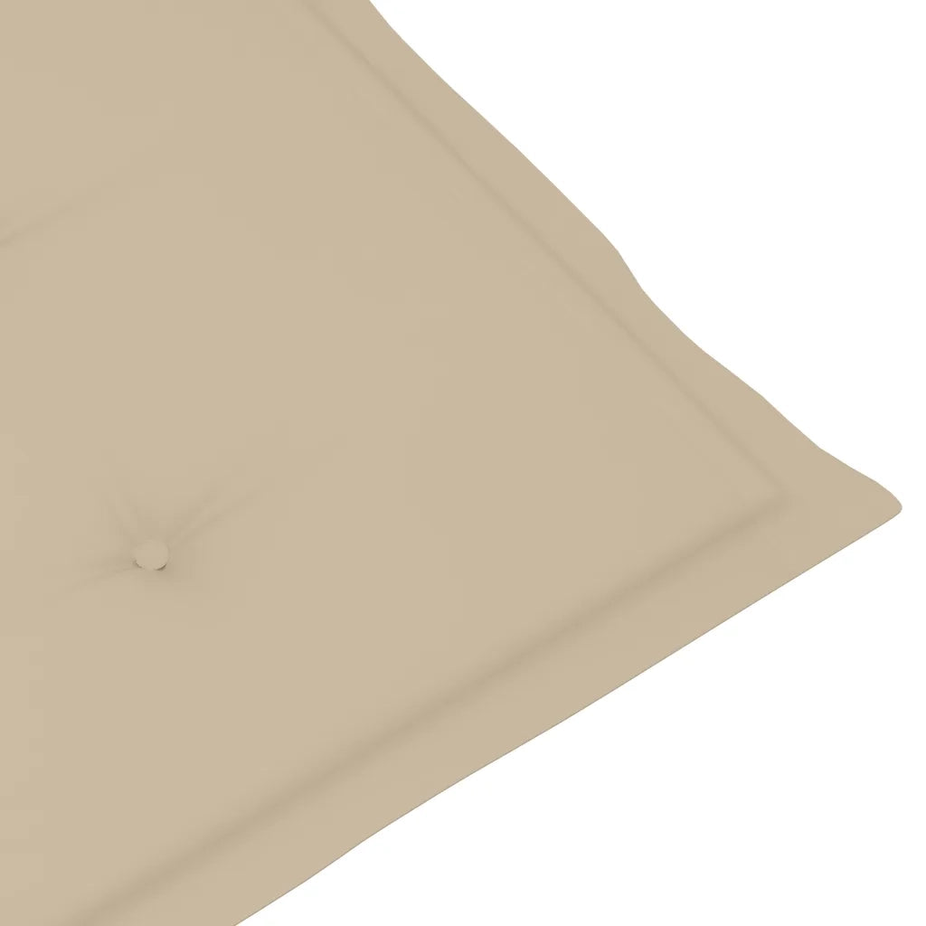 Sedie da Giardino Reclinabili 4 pz con Cuscini Massello Acacia 3065350