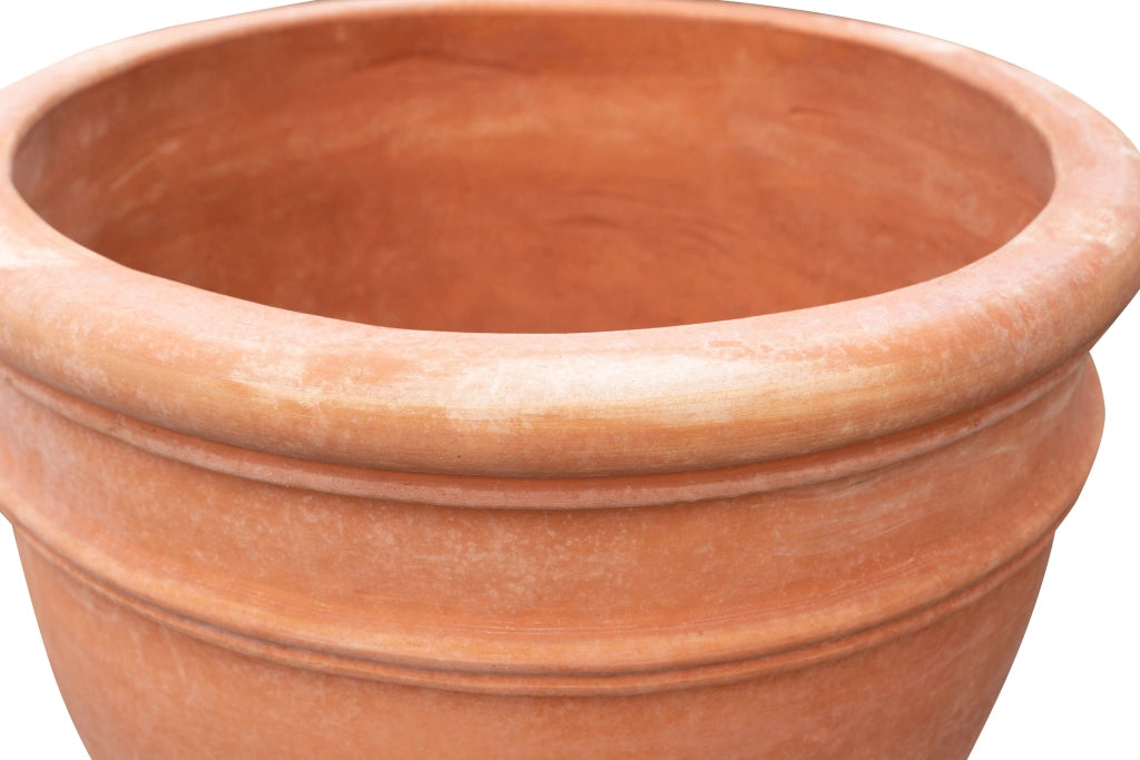 Biscottini Vaso coppa in Terracotta 100% Made in Italy interamente Lavorata a Mano orcio